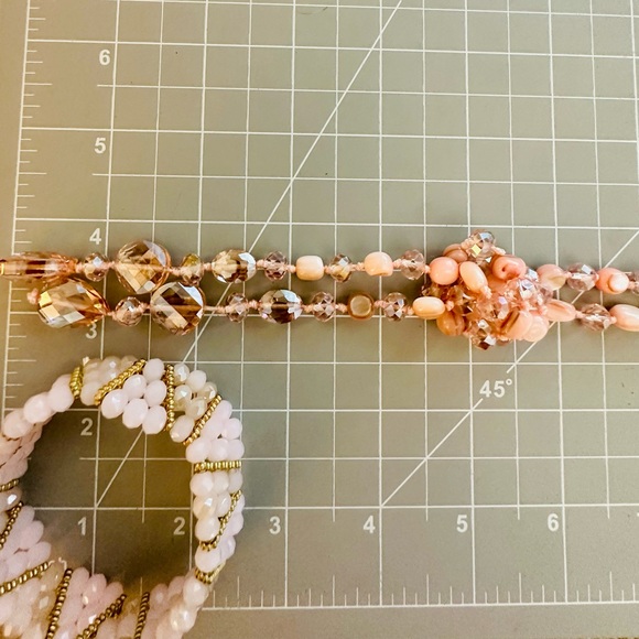 Vintage Crystal Pink Necklace - Picture 14 of 16